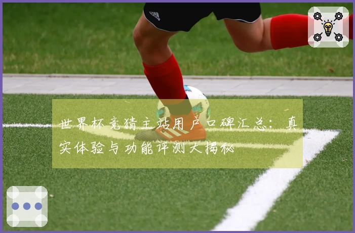 世界杯竞猜主站用户口碑汇总：真实体验与功能评测大揭秘