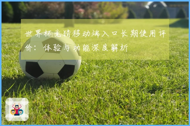 世界杯竞猜移动端入口长期使用评价：体验与功能深度解析